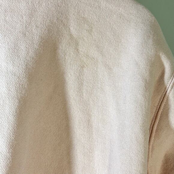 Champion Reverse Weave Pink Hoodie: Gothic Embroidered Script & Baby Pink - Picture 9 of 10